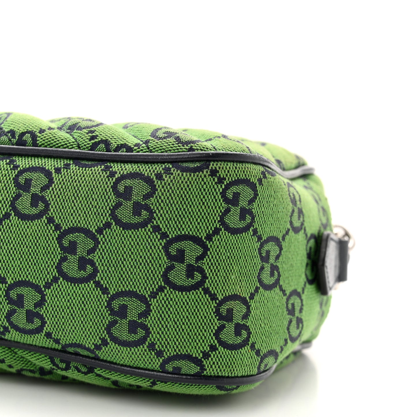 Monogram Multicolor Matelasse Diagonal Small GG Marmont Chain Shoulder Bag Green Blue