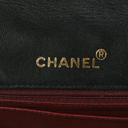 Chanel Lambskin Quilted Medium Single Flap Black 6 of 9