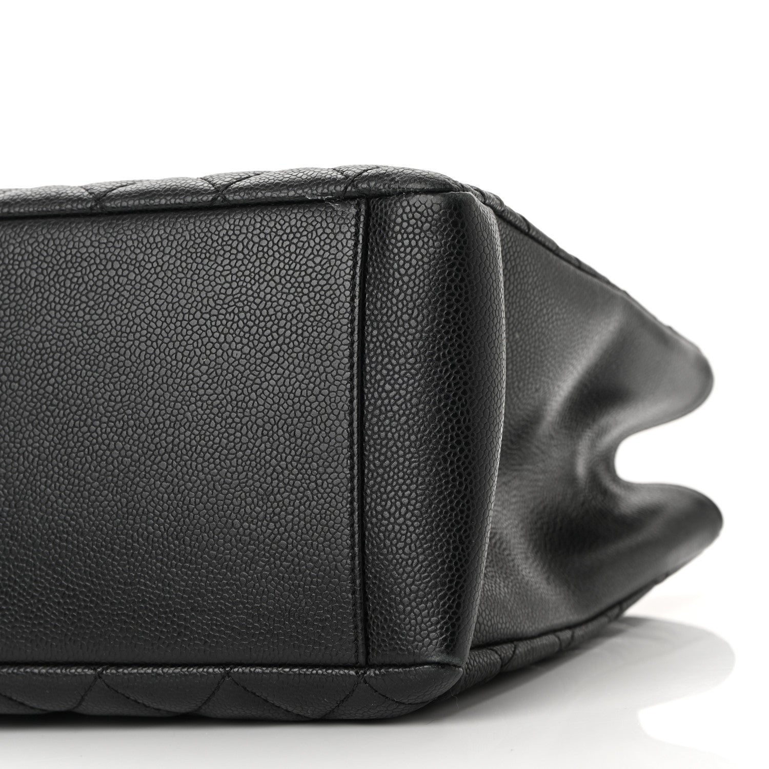 Chanel Caviar Quilted Grand Shopping Tote GST Black 10 of 12