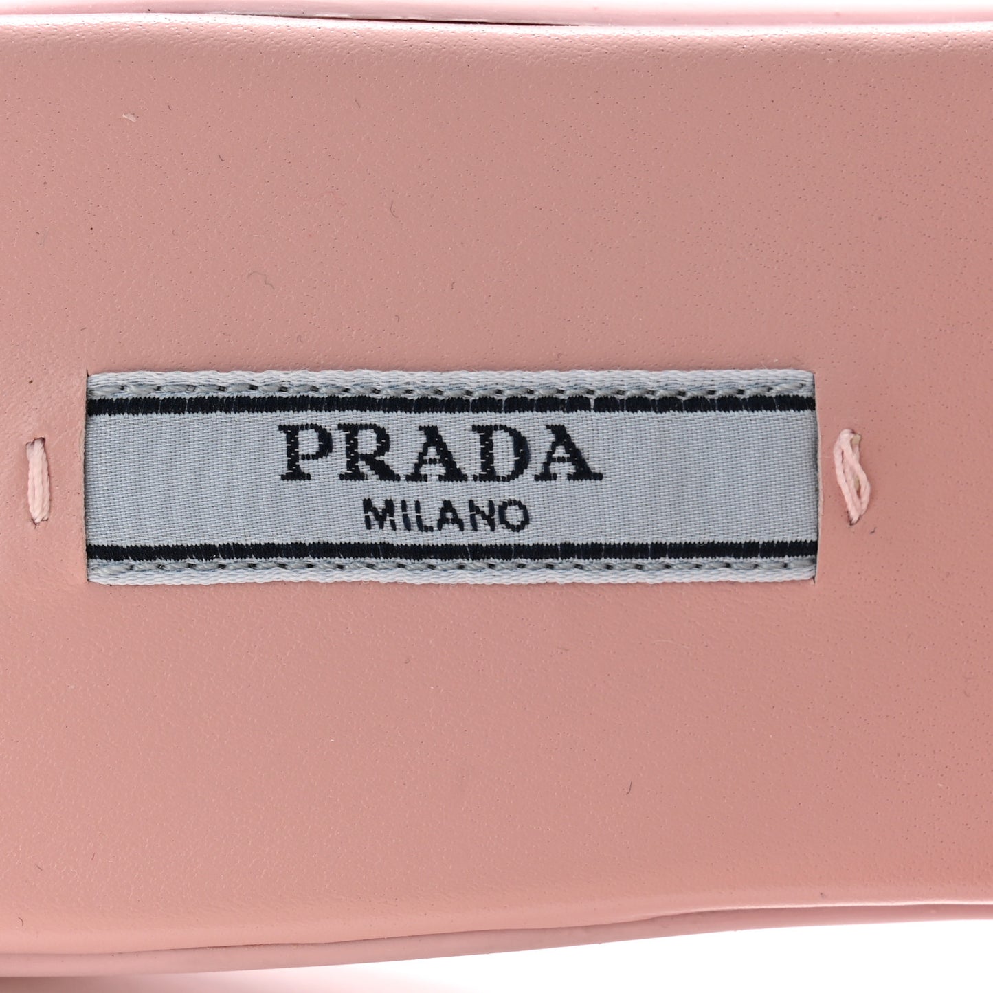 Spazzolato Triangle Logo Slide Flat Sandals 36 Alabastro