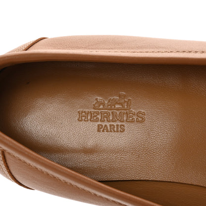 Hermes Calfskin Colette Loafer 36.5 Naturel 8 of 10