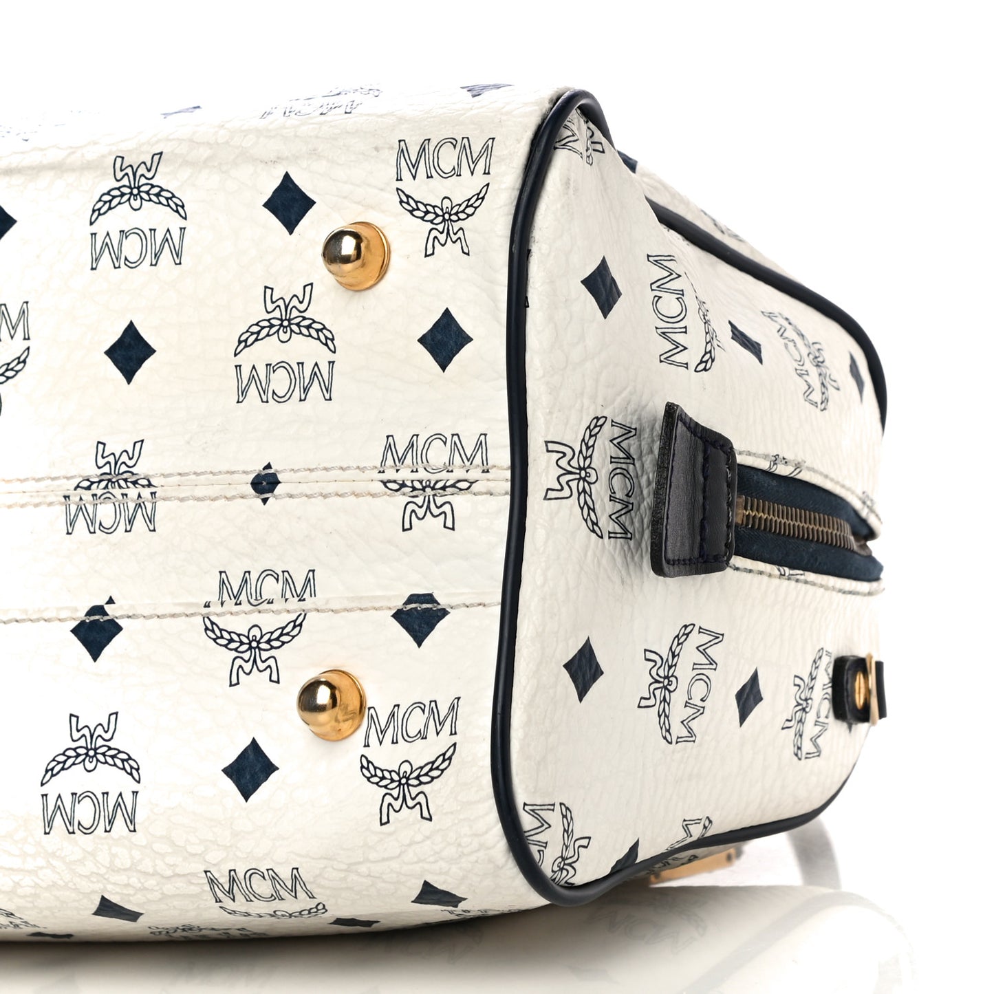 Visetos Boston Satchel White