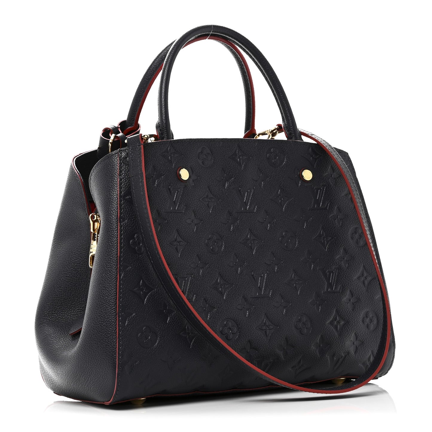 Empreinte Montaigne MM Marine Rouge
