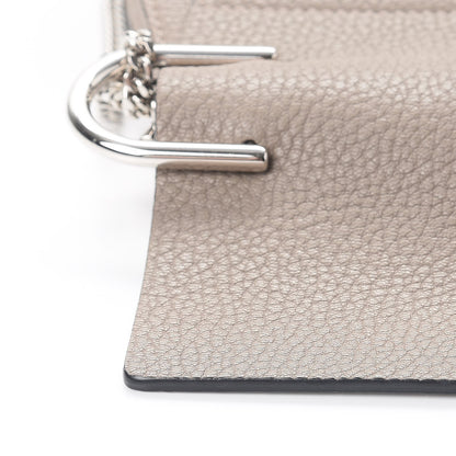 Chloe Grained Lambskin Drew Shoulder Bag Motty Grey 12 of 15