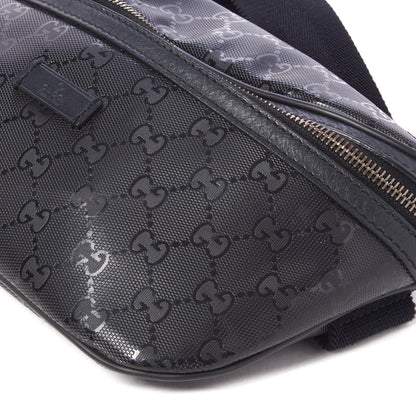 Gucci Imprime Monogram Belt Bag Black 5 of 8
