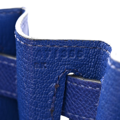 Hermes Epsom Kelly Sellier 28 Bleu Electrique 7 of 10
