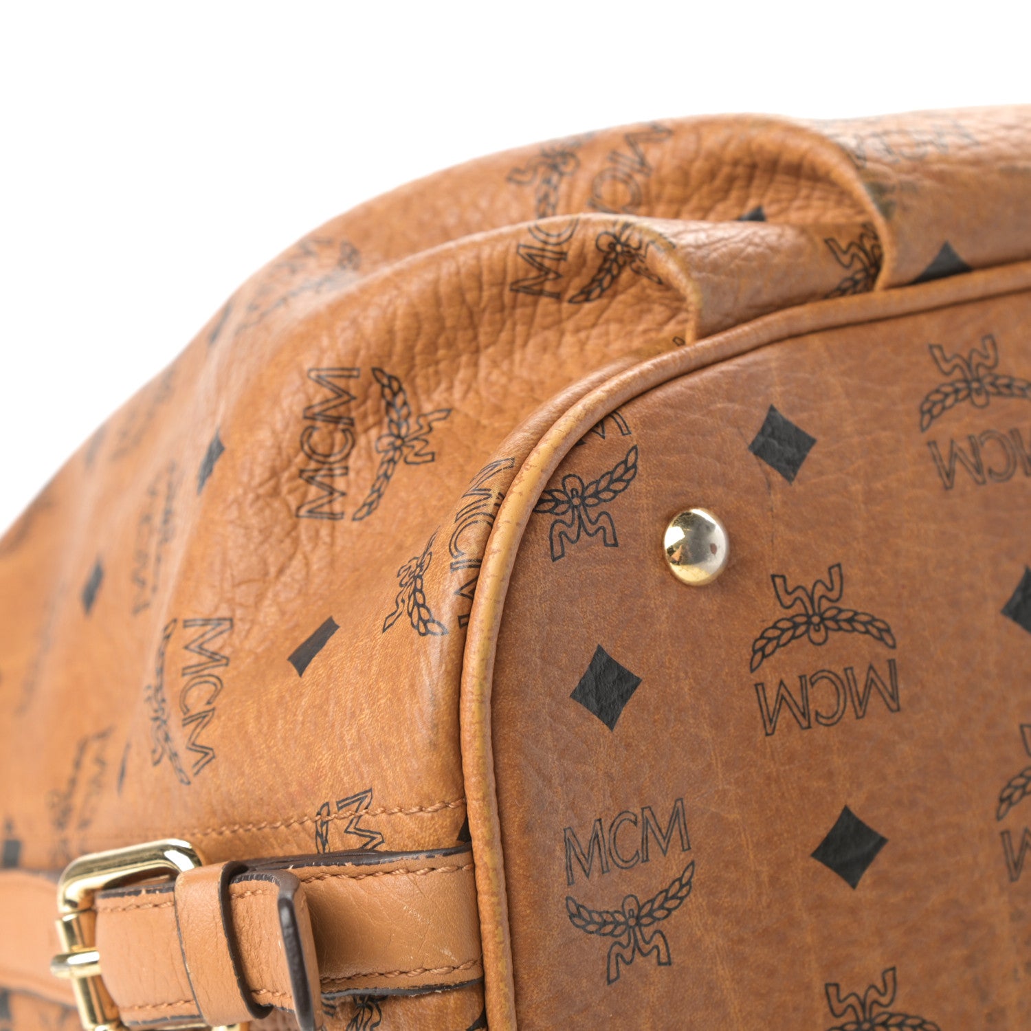 MCM Visetos Hobo Cognac 11 of 19