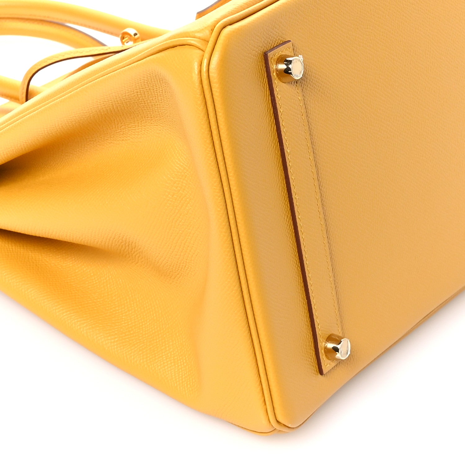 Hermes Epsom Birkin 35 Jaune Ambre 9 of 11