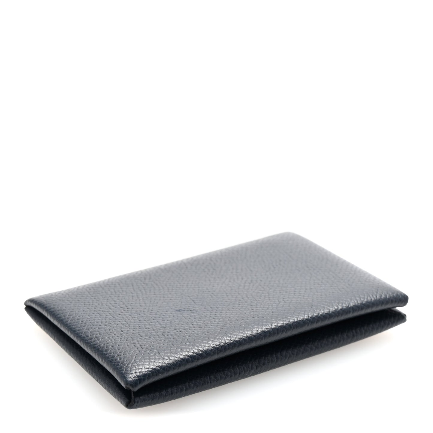 Epsom Calvi Card Case Bleu Nuit