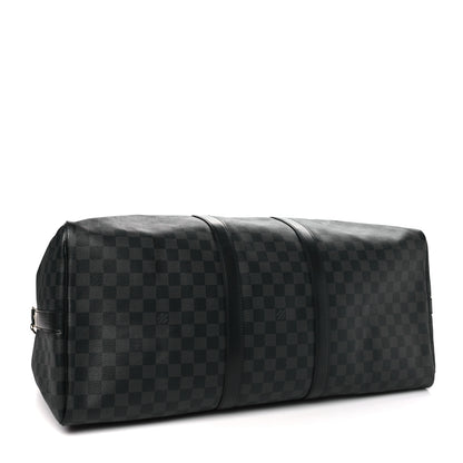 Louis Vuitton Damier Graphite Keepall Bandouliere 55 3 of 8