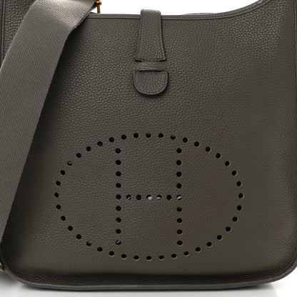 Hermes Taurillon Clemence Evelyne III GM Etain 8 of 12