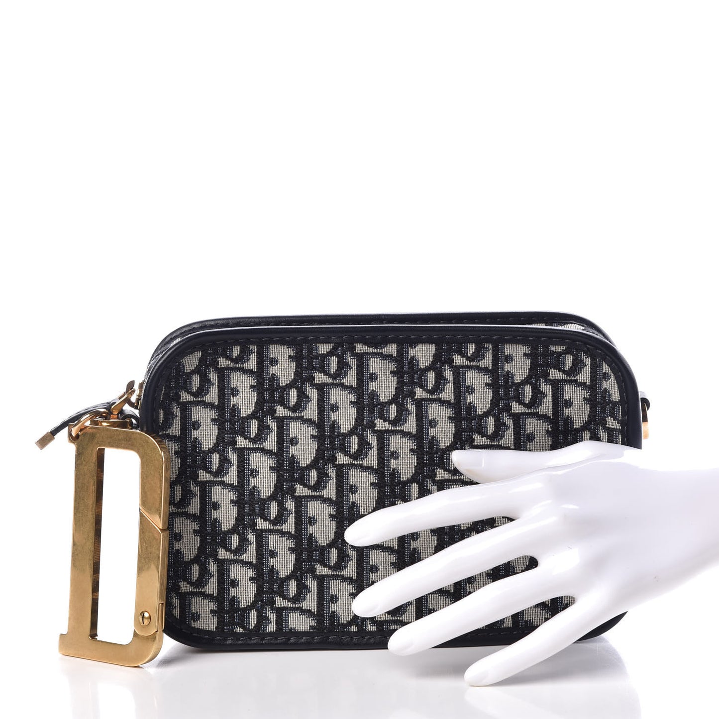 Oblique Diorquake Clutch Blue