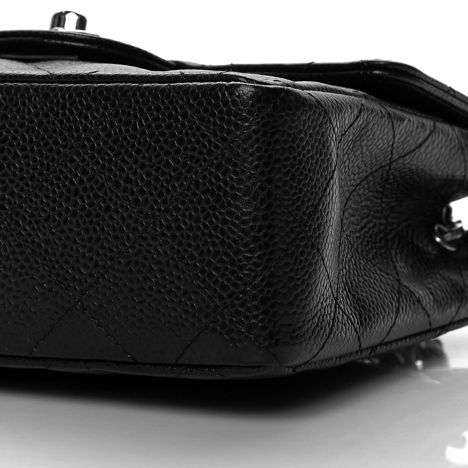 Chanel Caviar Quilted Mini Square Flap Black 9 of 9