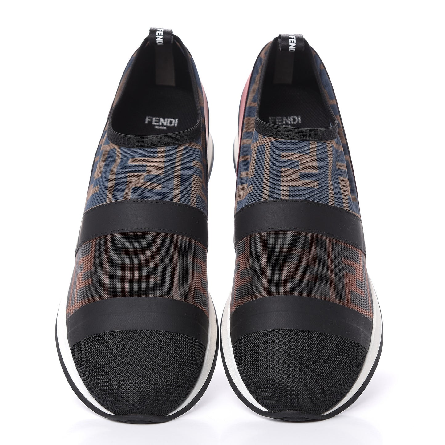Technical Mesh FF Sneakers 39.5 Tobacco Red