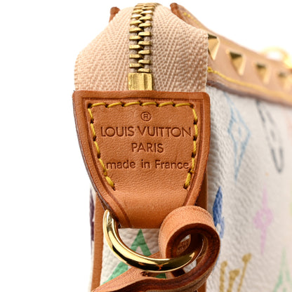 Louis Vuitton Monogram Multicolor Pochette Accessories White 6 of 12