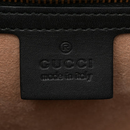 Gucci Calfskin Small Sylvie Shoulder Bag Black 6 of 13