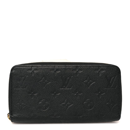 Louis Vuitton Empreinte Zippy Wallet Black 1 of 7