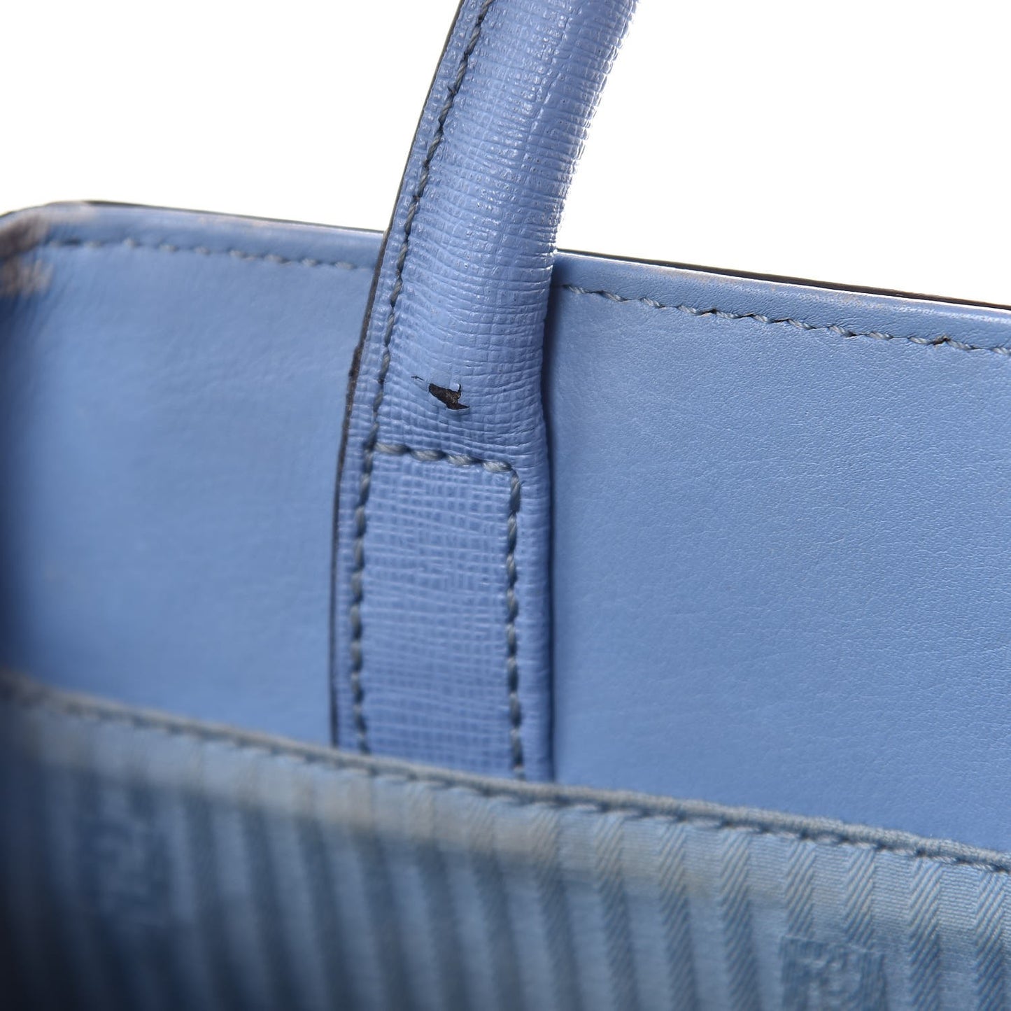 Vitello Elite Flamingo Petite 2Jours Tote Azzurro Nebula