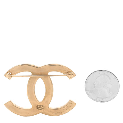 Chanel Pearl CC Brooch Gold Pearly White 2 of 4