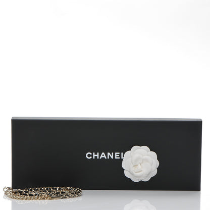 Chanel Lambskin CC Long Chain Necklace Black Gold 7 of 7