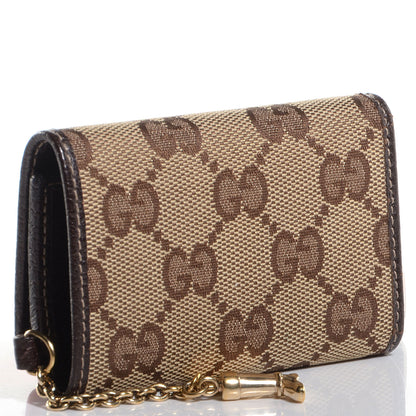 Gucci Monogram 6 Key Holder Case Dark Brown 3 of 7