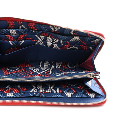 Hermes Epsom Silk'In Wallet Rubis 5 of 8