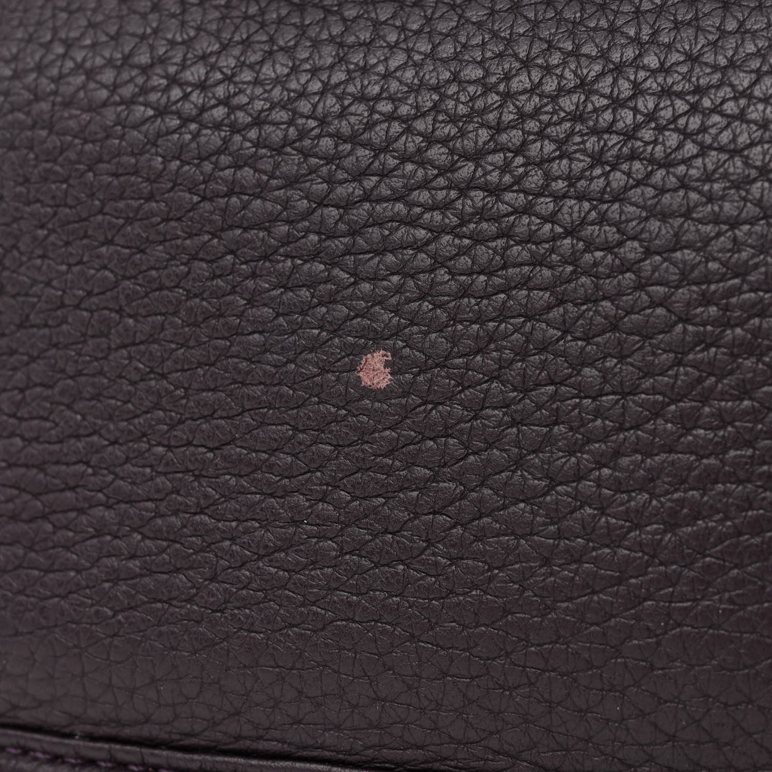 Hermes Taurillon Clemence Evelyne III GM Raisin 14 of 14