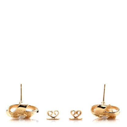 Chanel Crystal CC Drop Earrings Gold Silver 3 of 5