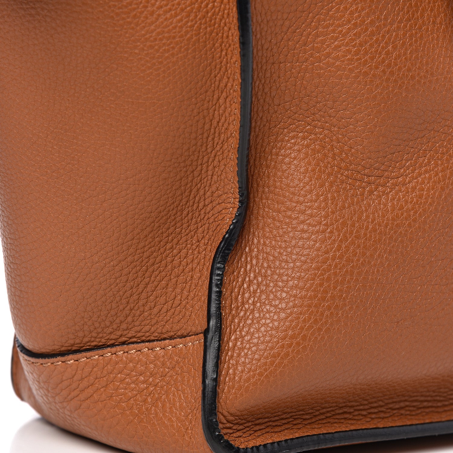 Valentino Garavani Grained Calfskin To Be Cool Tote Tan 14 of 17