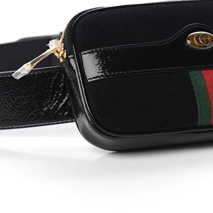 Gucci Suede Patent Ophidia Belted iPhone Case 75 30 Black 8 of 10