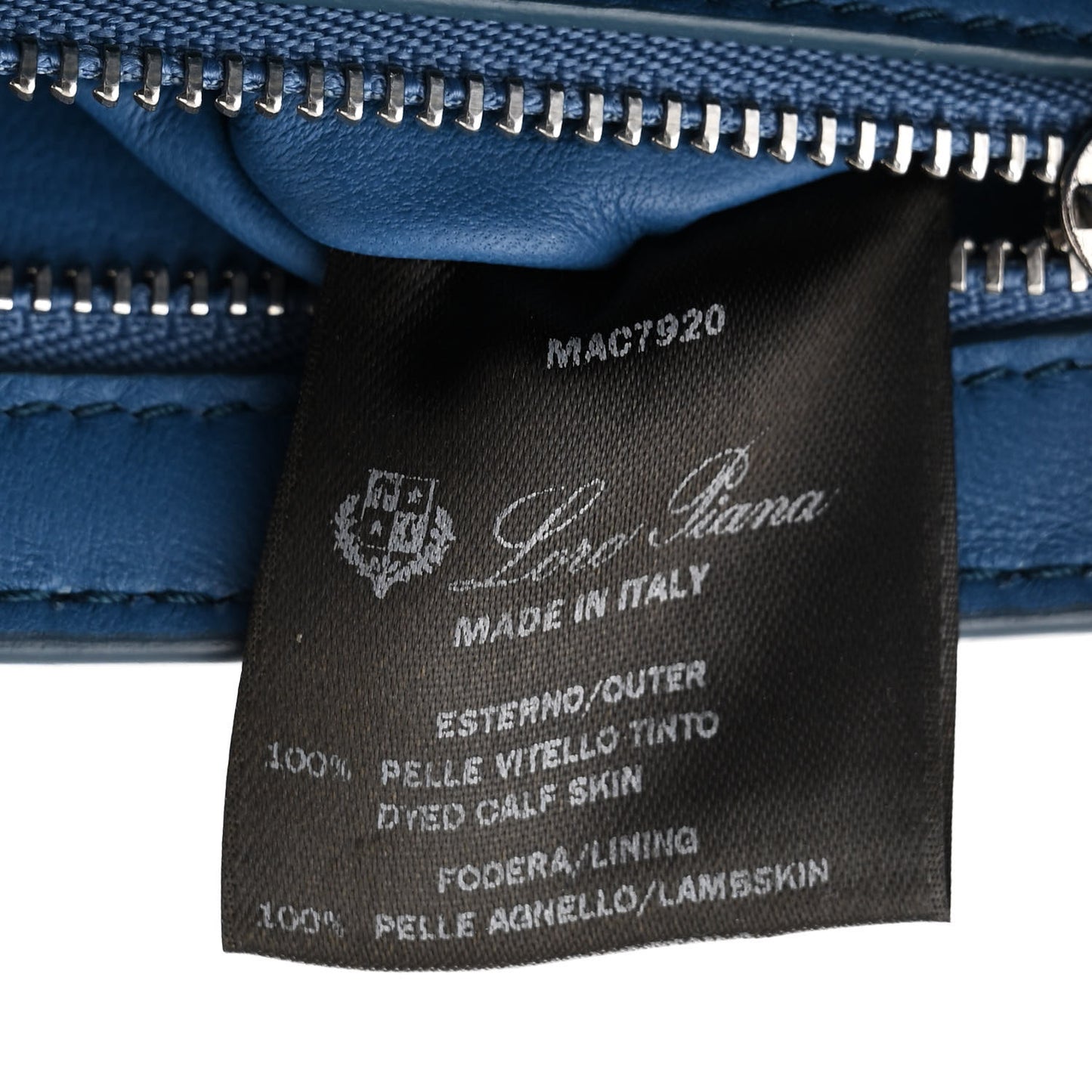 Calfskin Artemis Shoulder Bag Blue