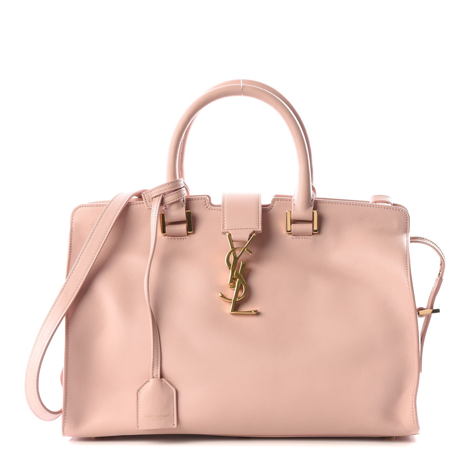 Saint Laurent Calfskin Monogram Small Cabas Pale Blush 1 of 11
