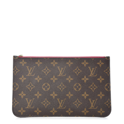 Louis Vuitton Monogram Neverfull MM GM Pochette Pivoine 1 of 11