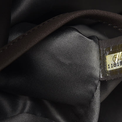 Chanel Patent Patchwork Large Brooklyn Tote Black 7 of 15
