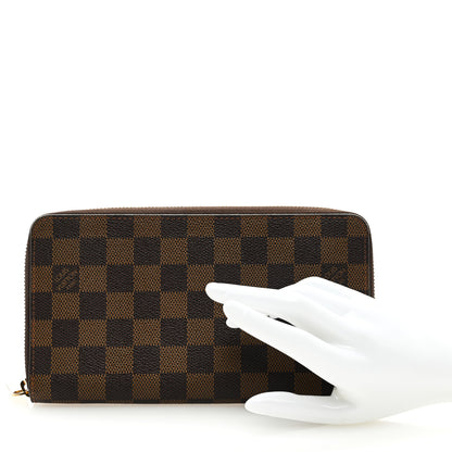Louis Vuitton Damier Ebene Zippy Organizer Wallet 2 of 6