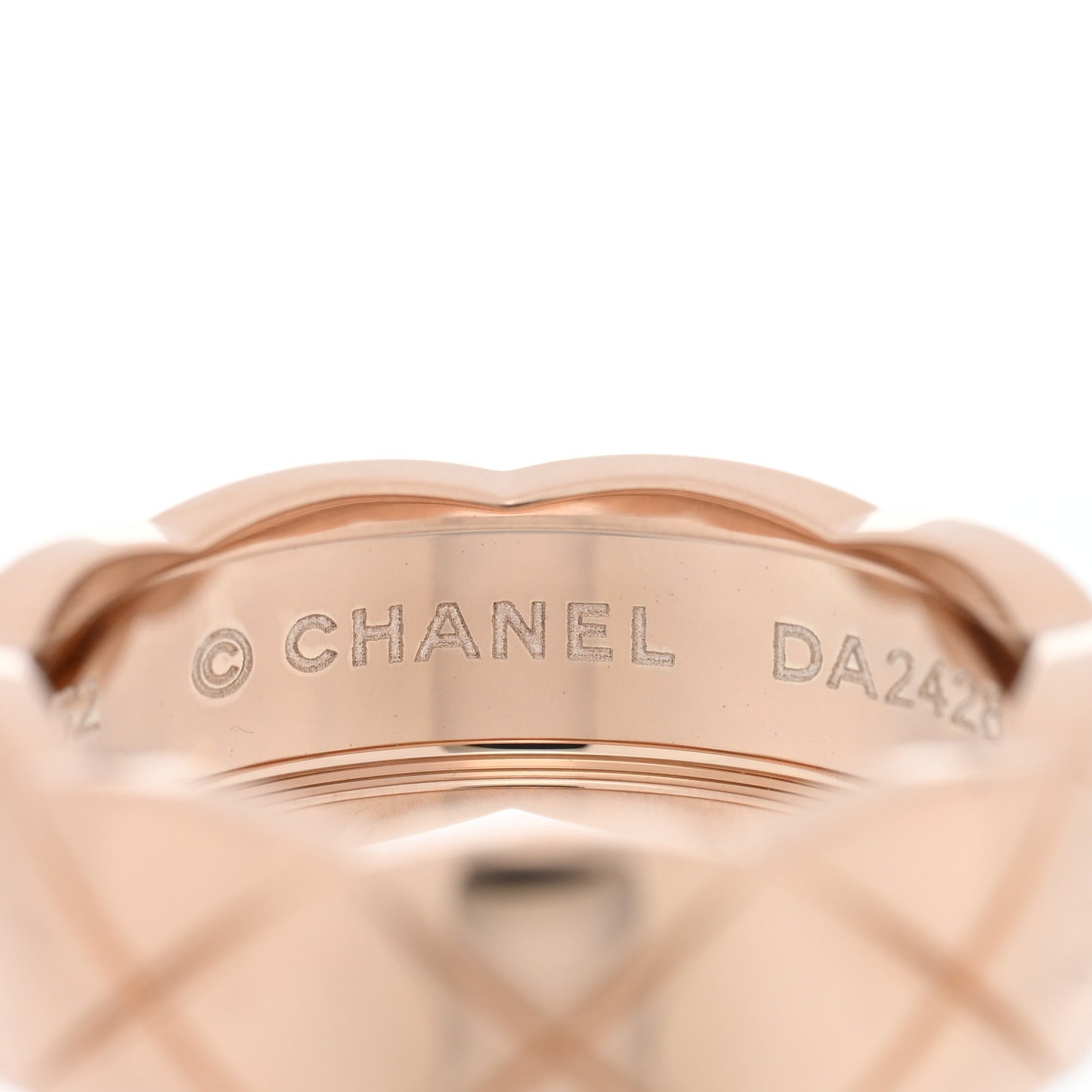 18K Beige Gold Small Coco Crush Ring 52 6