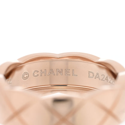 Chanel 18K Beige Gold Small Coco Crush Ring 52 6 4 of 4