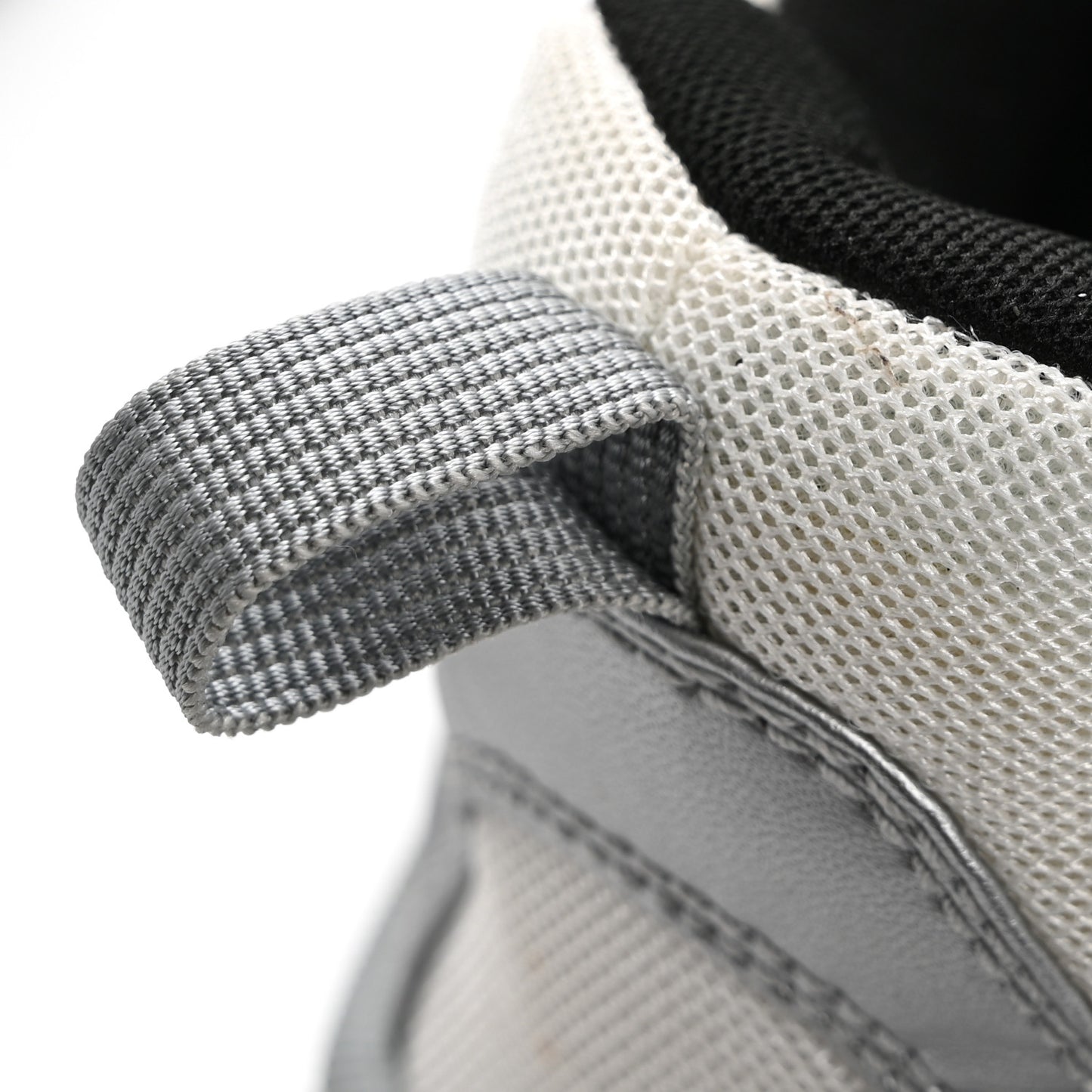 Metallic Fabric Mesh Mens Triple S Sneakers 10 Grey Dark Grey Black