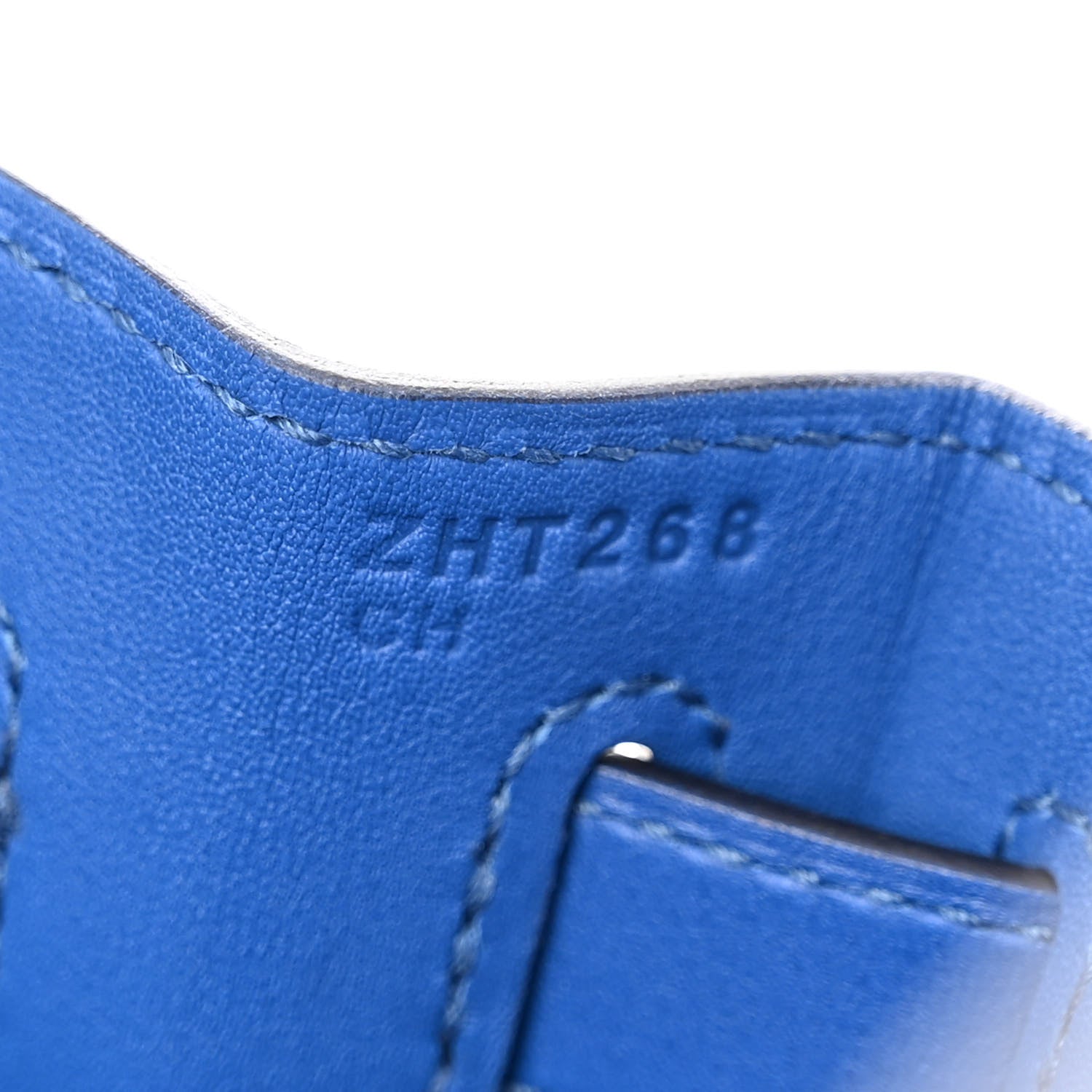 Hermes Toile Swift Kelly Sellier 28 Ecru Bleu France 7 of 11