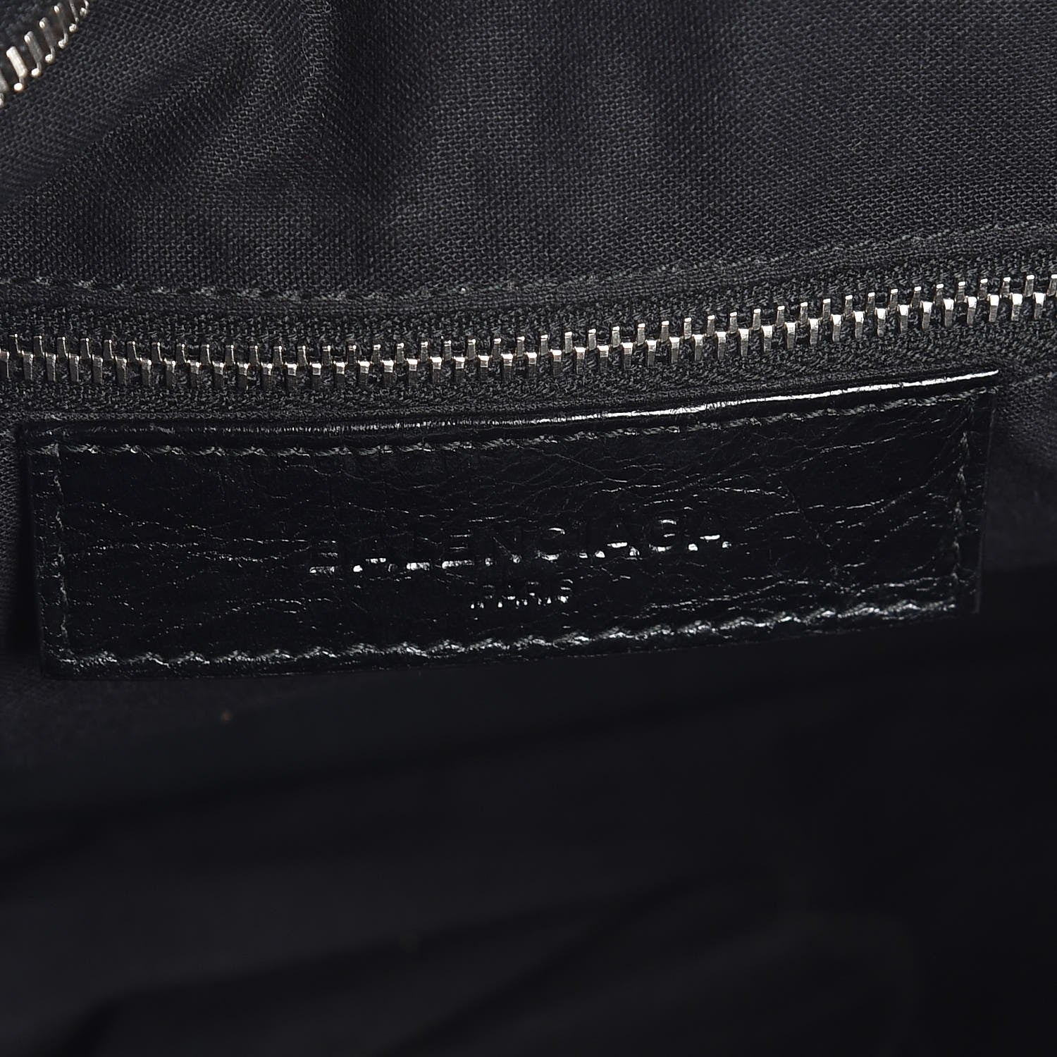 Balenciaga Agneau Classic Silver Hardware Town Black 7 of 8