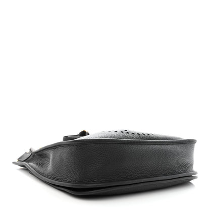 Hermes Taurillon Clemence Evelyne III GM Black 5 of 11