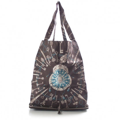 Hermes SilkyPop Les Cles Folding Shopping Tote 5 of 9
