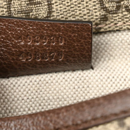 Gucci GG Supreme Monogram Neo Vintage Web Belt Bag Brown 7 of 10