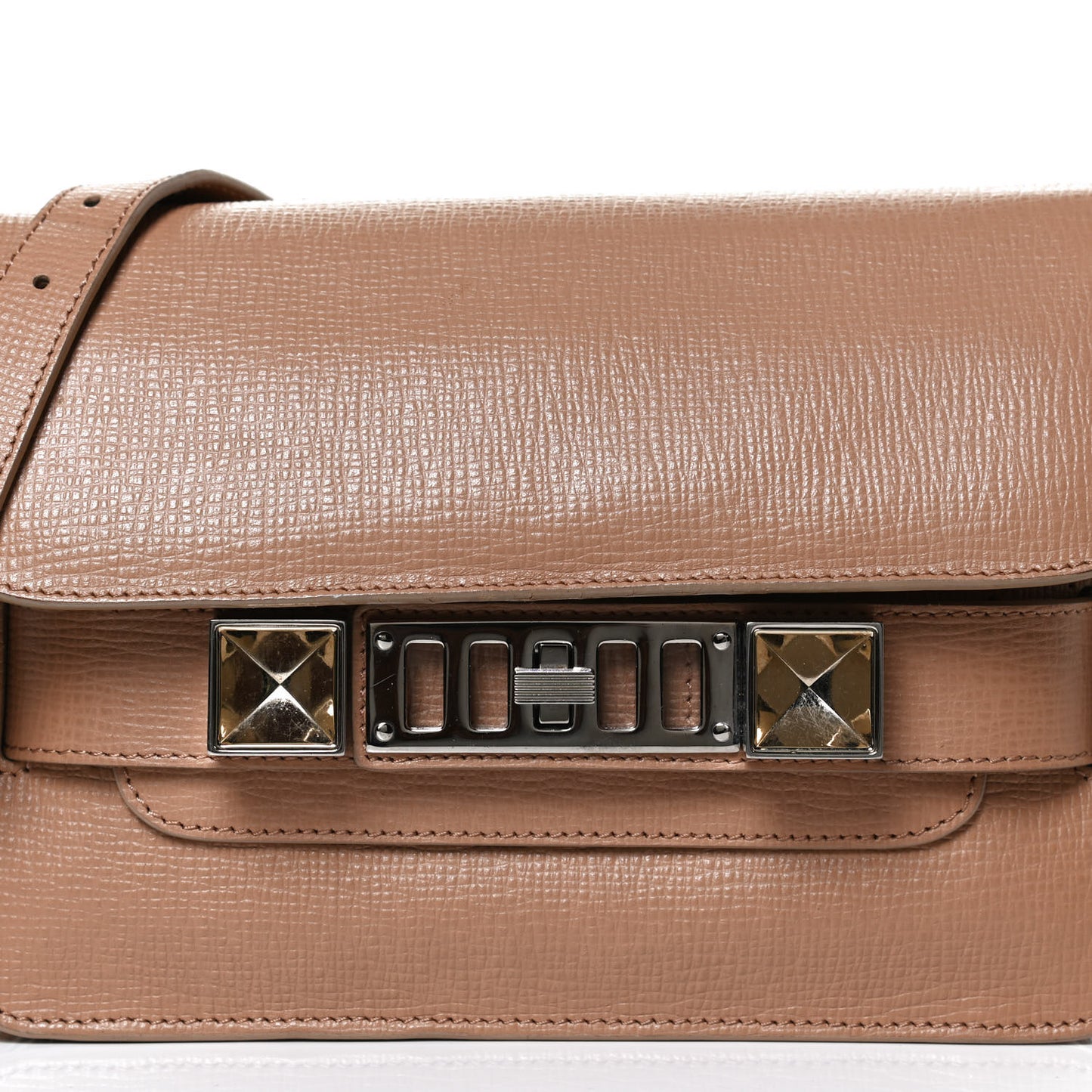 New Linosa Mini PS11 Classic Shoulder Bag Light Taupe