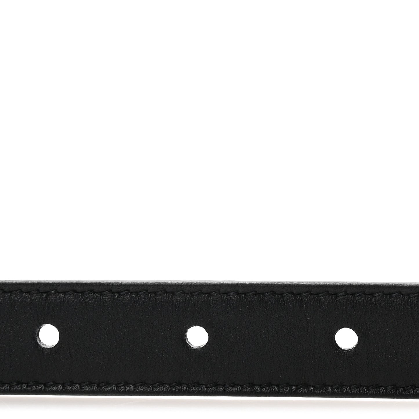Calfskin Double G 20mm Belt 75 30 Black