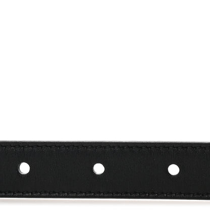 Gucci Calfskin Double G 20mm Belt 75 30 Black 4 of 6