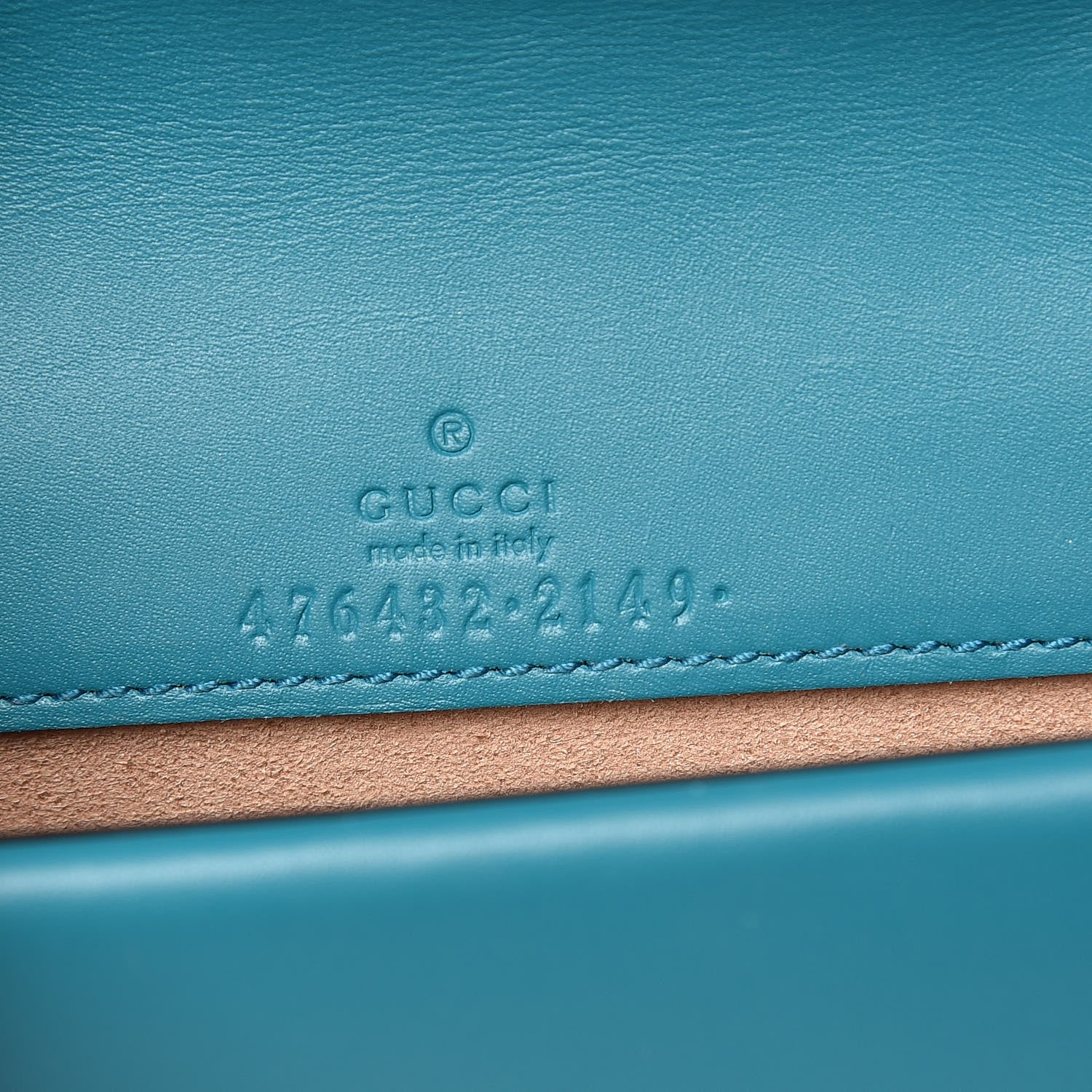 Gucci Velvet Super Mini Dionysus Shoulder Bag Pavone Cyan 6 of 9