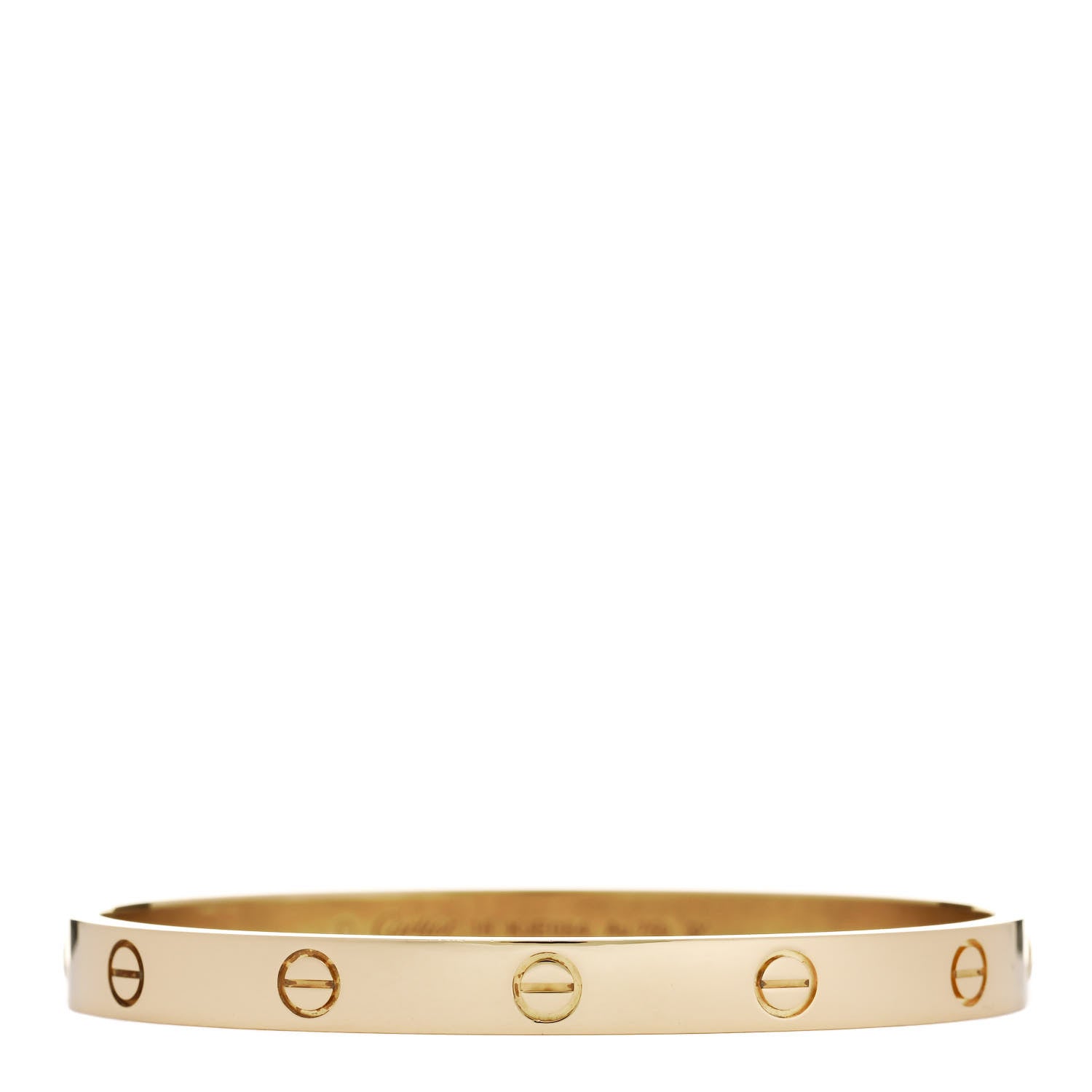 Cartier 18K Yellow Gold LOVE Bracelet 18 2 of 9