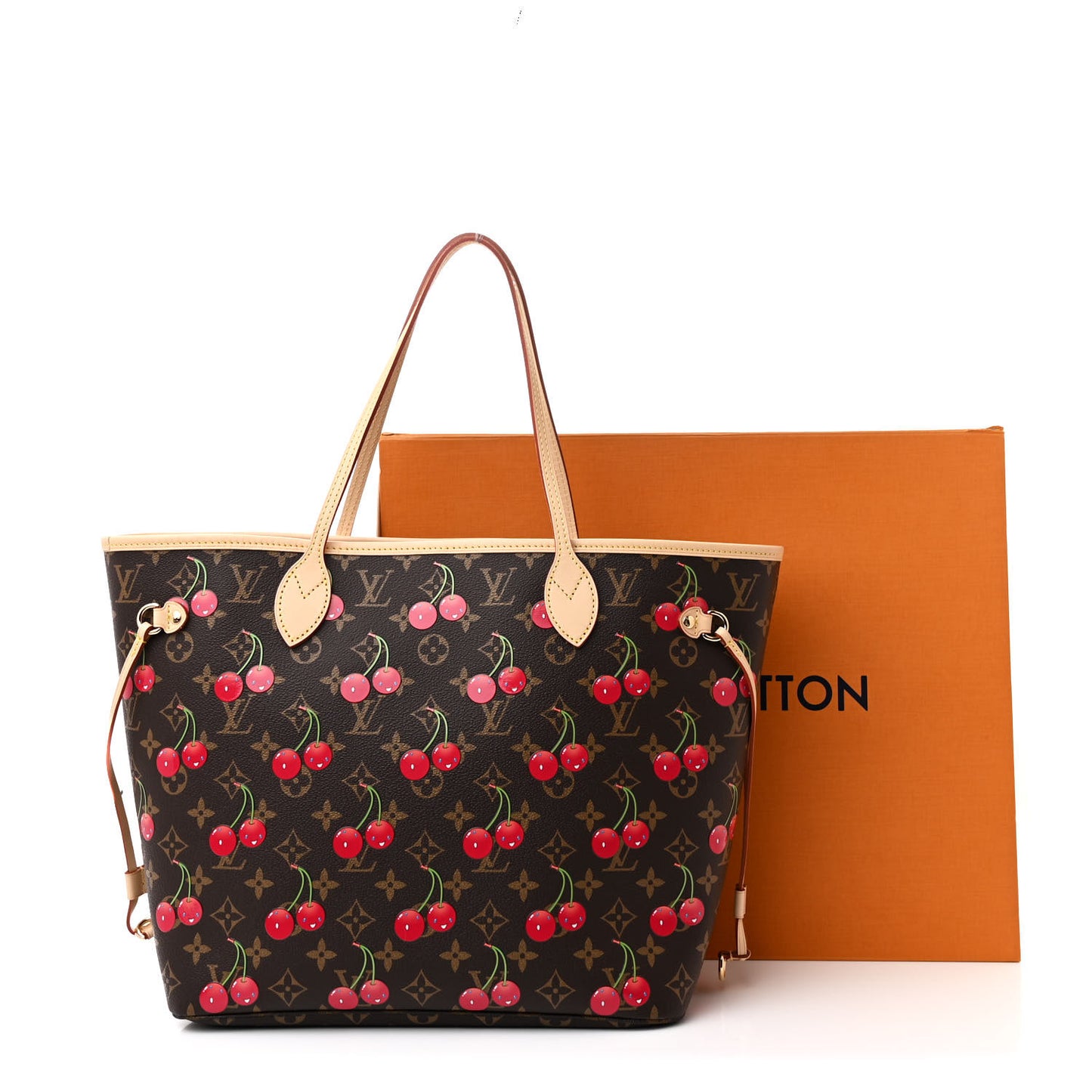 LV X TM Monogram Cerises Neverfull MM