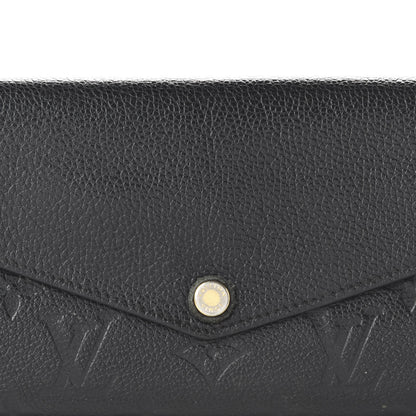 Louis Vuitton Empreinte Sarah Wallet NM Black 18 of 20